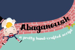 Abaganoush: The Bold Script Amp Typeface for High-Impact Campaigns