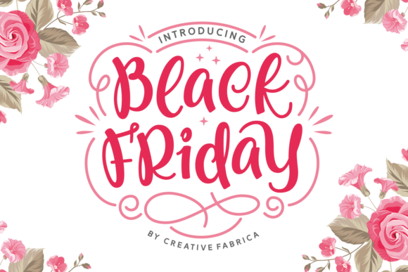 Black Friday: A Handwritten Typeface for Editorial Design