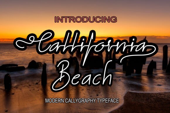 California Beach Duo: The Modern Typeface for Editorial Design
