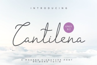 Cantilena: The Perfect Script Typeface for Romantic Brand Identity
