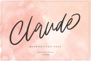 Claude Family: The Elegant Handwritten Typeface for Modern Branding