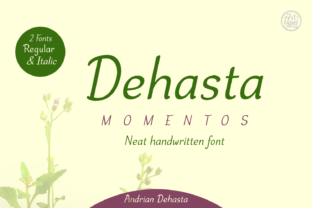 Dehasta Momentos: The Handwritten Typeface for Modern Web Design