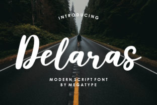 Delaras: The Modern Script Typeface That Elevates Digital Branding