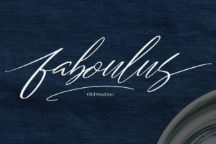 Faboulus: A Modern Script Typeface for Digital Branding