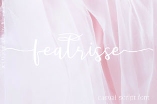 Featrisse: The Elegant Script Typeface for Modern Editorial Design