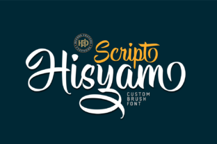 Hisyam: The Script Font That Polished My Small Business Brand