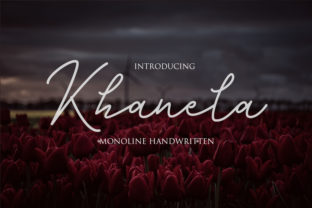 Khanela: The Handwritten Typeface That Elevates Editorial Design