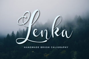 Lenka: The Handwritten Typeface That Elevates Your Craft Projects