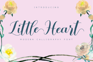 Little Heart: A Premium Script Font for Campaign Design