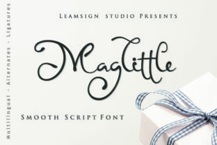 Maglittle Typeface: A Playful Script for Modern Web Design