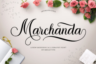 Marchanda: The Elegant Modern Script Typeface for Digital Brands