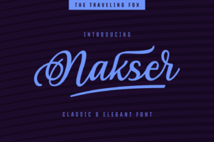 Nakser: The Versatile Script Font for Modern Web Design