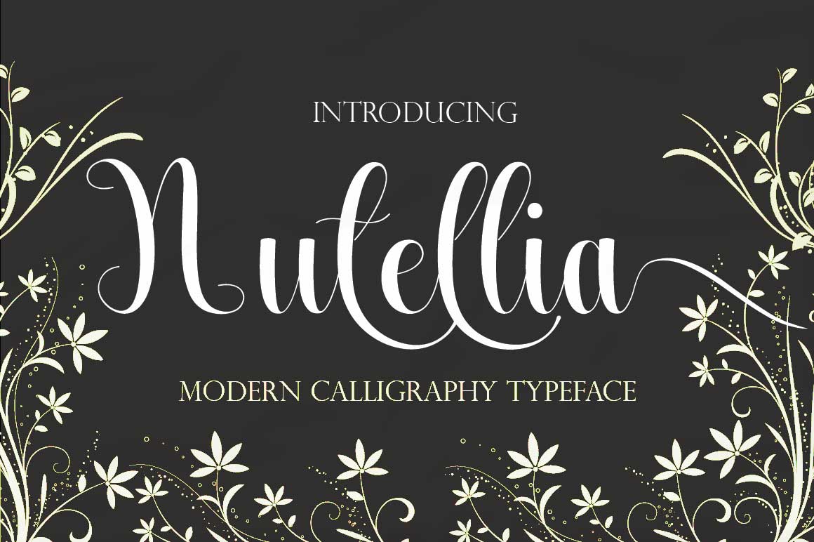 Nutellia: The Perfect Script Font for Small Business Branding