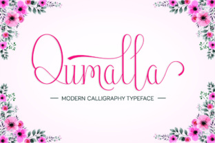 Qumalla: The Elegant Script Font for Handmade Labels and Gifts