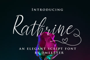 Rathrine: The Elegant Script Typeface for Modern Editorial Design