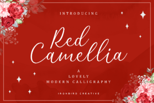 Red Camellia: The Premium Script Font for Modern Web Design
