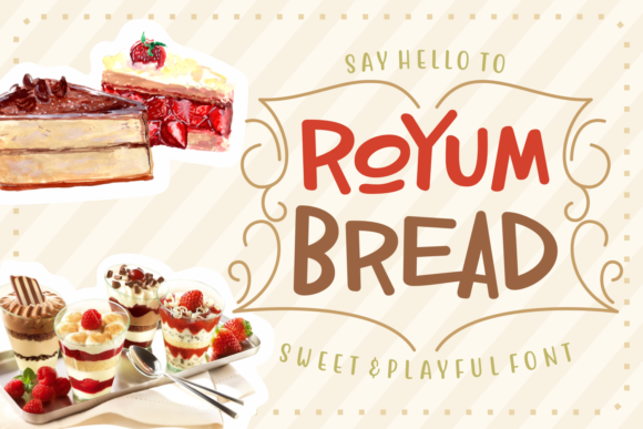 Royum Bread: The Script Font for Memorable Small Business Branding