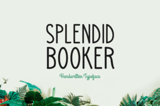 Splendid Booker: The Handwritten Typeface That Elevates Campaign Visuals