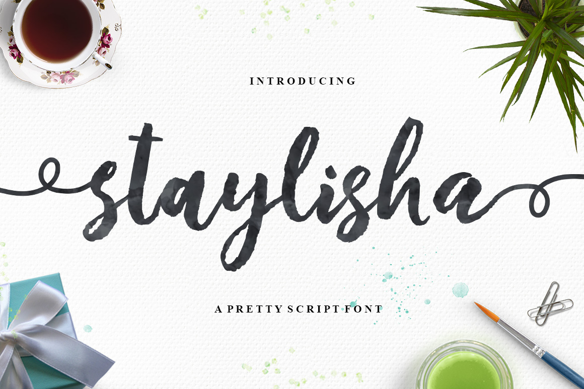 Staylisha: The Premium Script Font for Scroll-Stopping Brand Content